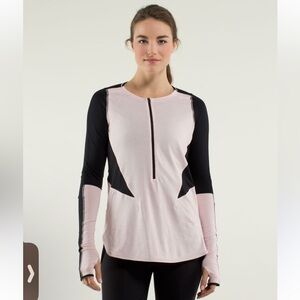 Lululemon Ride Inside Long Sleeve
Black / Pretty Pink L